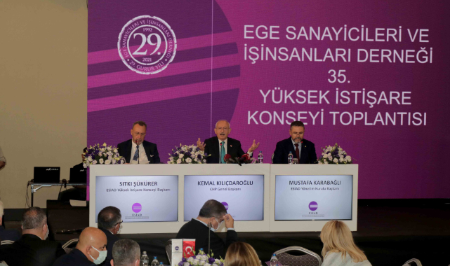 ESİAD Kılıçdaroğlu’nu ağırladı: “Türkiye’ye 6 ay içinde nefes aldırırız”