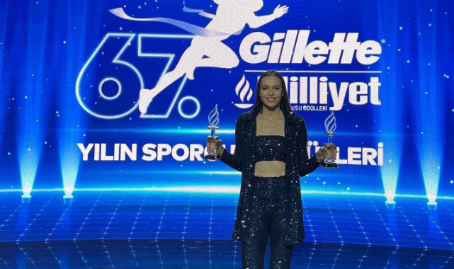 &quot;Yılın Kadın Sporcusu&quot; Eda Erdem&#039;den &quot;Yılın Mesajı&quot;
