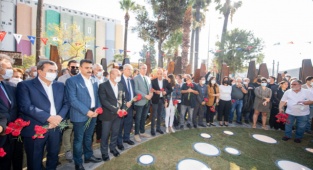 10 Ekim Anıtı ve Anma Yeri Açıldı