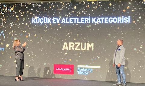 Arzum&#039;a Yılın &#039;Müşteri Markası&#039; Ödülü