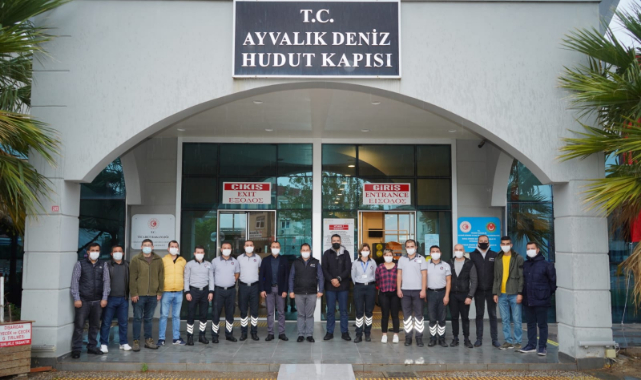 Ayvalık Belediyesi Liman İşletmesi&#039;nde Eğitimler Tamamlandı