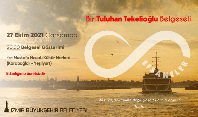 &quot;Efsaneler Belgeseli&quot; İzmir&#039;de