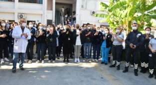Eşrefpaşa Hastanesi Çalışanlarına Yapılan Saldırıya Protesto !
