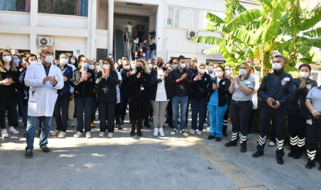 Eşrefpaşa Hastanesi Çalışanlarına Yapılan Saldırıya Protesto !