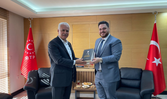 İYİ Parti’den Bağımsız Türkiye Partisi’ne ziyaret