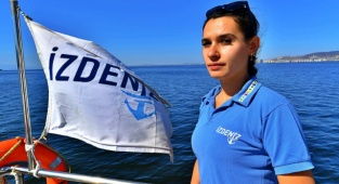 İZDENİZ'in İlk Kadın Güverte Personeli