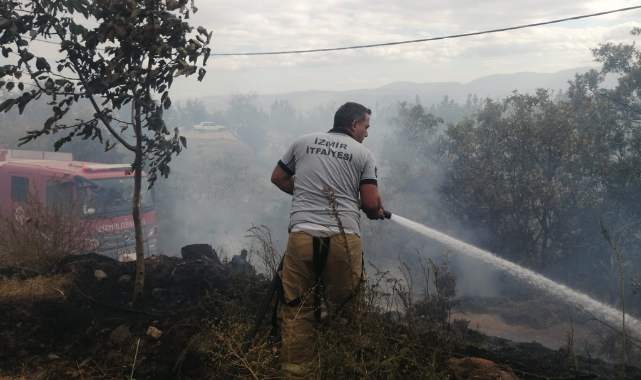 İzmir Kiraz&#039;da Yangın !
