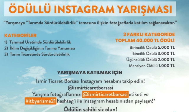 İzmir Ticaret Borsasının Gelenekselleşen Instagram Fotoğraf Yarışması