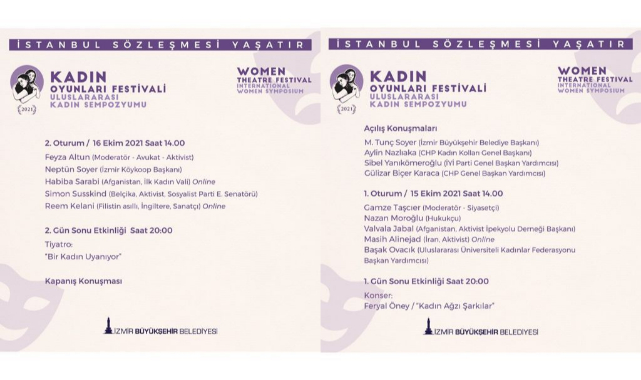 Kadın Sempozyumu 15-16 Ekim&#039;de İzmir&#039;de