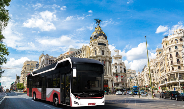 Otokar&#039;ın elektrikli otobüsü Kent Electra Avrupa Tanıtımında !