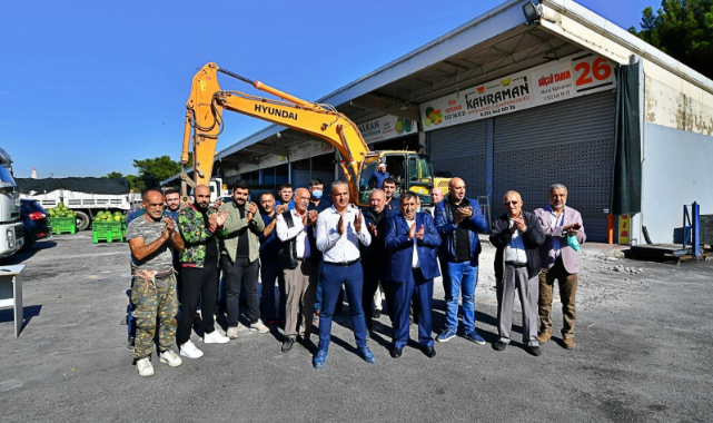 Sebze Meyve Hali&#039;ne 12 Milyon Liralık Yatırım