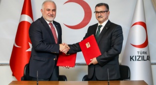 Türk Kızılay'ı ve Azerbaycan Kızılay'ından İş Birliği