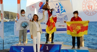 TYF 2021 Optimist Türkiye Şampiyonası'nda ödüller sahiplerini buldu