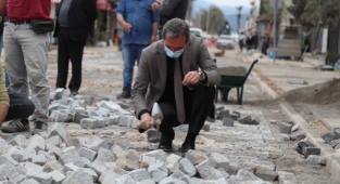 Urla'da Çalışmalar Devam Ediyor