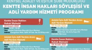 23 Kasım’da Hukuk Söyleşileri Başlıyor!