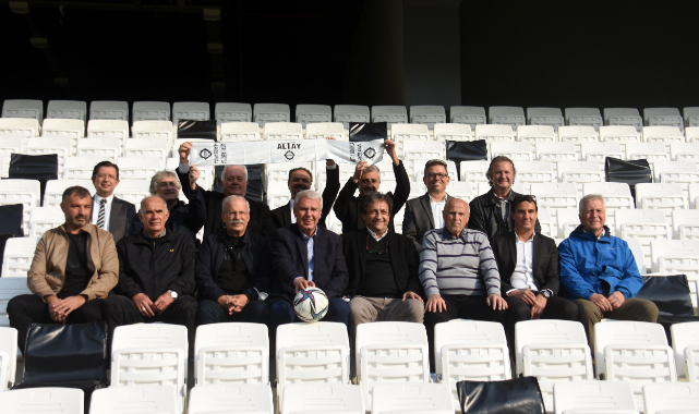 Altay Yüksek Divan Kurulu Üyeleri Altay Alsancak Stadında