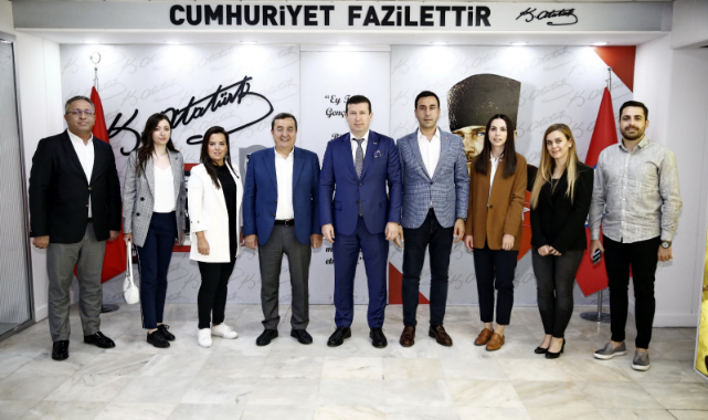 Başkan Batur&#039;dan Yeşilay&#039;a Destek