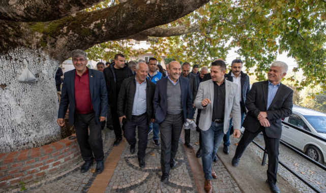 Başkan Soyer Bergama&#039;da Üreticilerle Buluştu