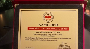 Ege Yaş Meyve Sebze İhracatçıları Birliği'ne Büyük Onur