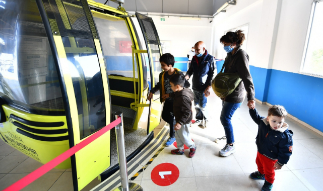 Miniklerin Teleferik Ziyareti