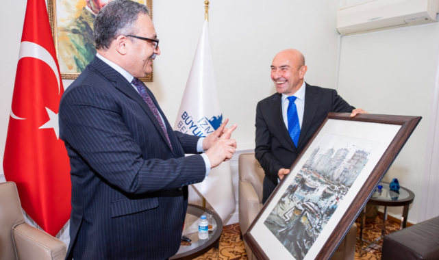 Pakistan Büyükelçisi&#039;nden Tunç Soyer&#039;e Teşekkür