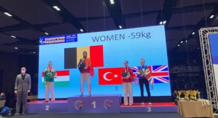 Tekvando'da Bronz Madalya İzmir'in