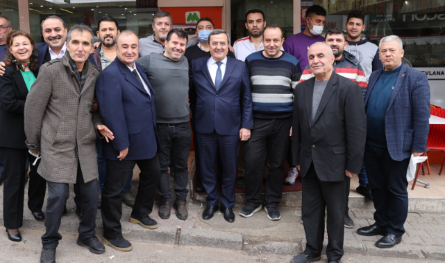 Batur Gültepe Esnafı İle Buluştu