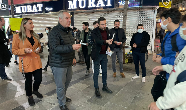 CHP Karşıyaka Gençlerinden Ekonomi Yöntemine Mumlu Tepki