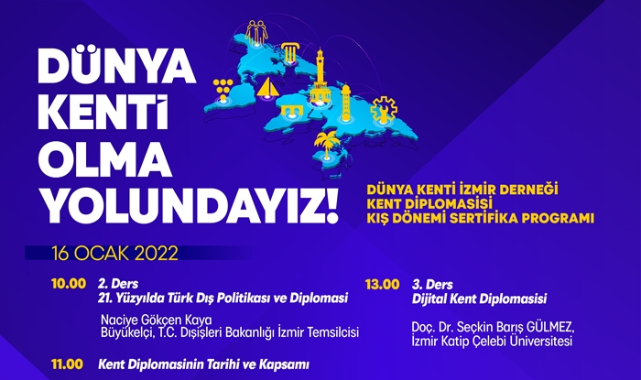 DİDER Kent Diplomasisi Sertifika Programı Başlıyor