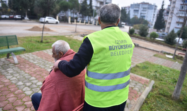 Dondurucu Soğuklarda Evsizlere İzmir Büyükşehir Belediyesi Kucak Açıyor