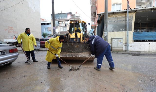 Gaziemir’de Yağmur Teyakkuzu