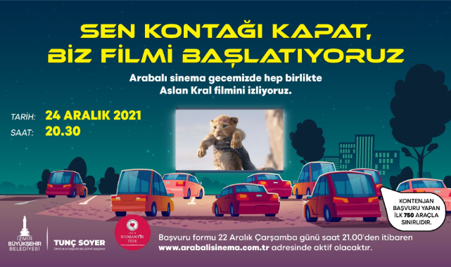 İzmir’de Arabalı Sinema Keyfi