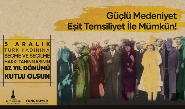 İzmir’de Kadınlar “Temsilde Eşitlik” İçin Yürüyecek