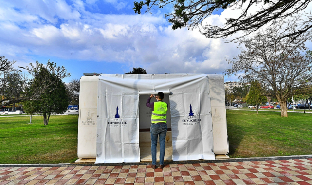 İzmir&#039;deki Parklar Deprem Toplanma Alanı Olarak Düzenleniyor