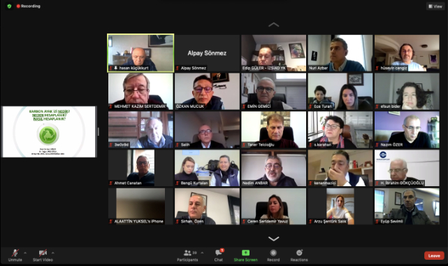 İZSİAD&#039;da Gündem Karbon Ayakizi