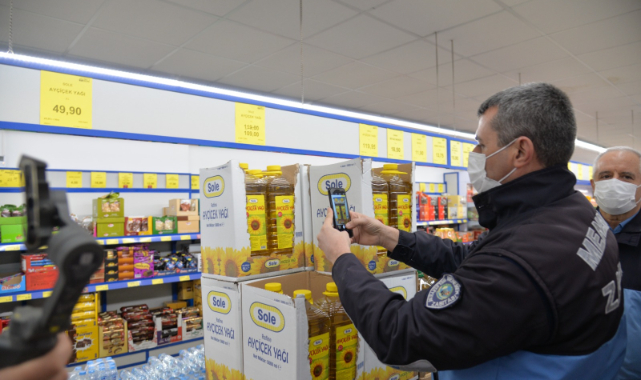 Menemen Zabıtası Fiyat Denetimi Gerçekleştirdi