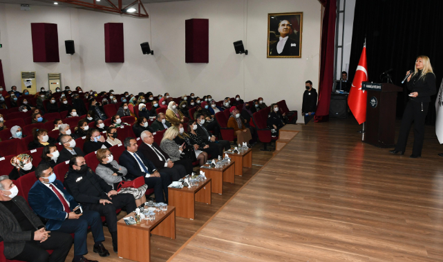 Narkotik Seminerine Karabağlar&#039;dan Yoğun İlgi