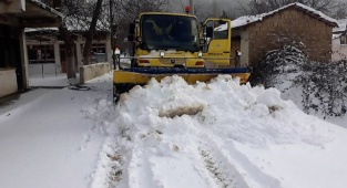 Ödemiş Belediyesi Kış Mücadelesinde 