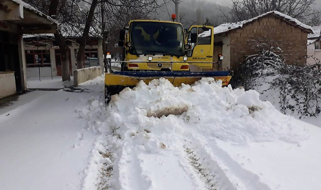 Ödemiş Belediyesi Kış Mücadelesinde 