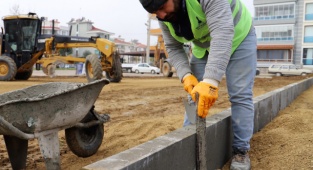 Ödemiş’te 2021’de 255 Bin Metrekarelik Kilit Parke Taş Mesaisi