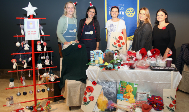 Orman Yangını Yaralarını Sarmak İçin Rotary&#039;den Yılbaşı Kermesi