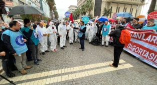 Sağlıkçılardan İş Bırakma Eylemi!