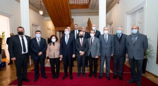 Başkan Soyer Ayvalık Belediye Başkanı Ergin’i Ağırladı