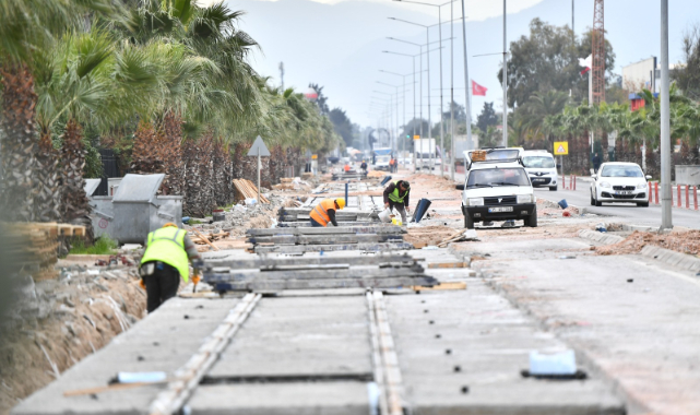 Çiğli Tramvayı’nda Çalışmalar Hızla Devam Ediyor