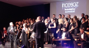 İncesaz Türk Sanat Müziği Korosundan Muhteşem Konser