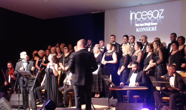 İncesaz Türk Sanat Müziği Korosundan Muhteşem Konser