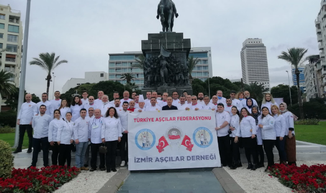 İzmir Aşçılar Derneğinde Başkan Bucak Güven Tazeledi