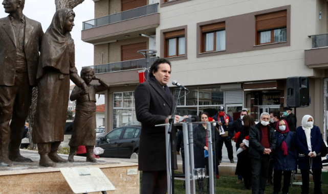 Konak’ta Mübadelenin 99’Uncu Yıldönümünde Mübadele Anıtı Önünde Tören