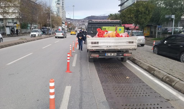 Manas Bulvarı&#039;nda Trafik Düzenlemesi