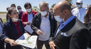 Mavişehir'de Flamingo Doğa Parkı Kuruluyor